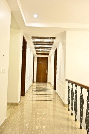 Building Lobby in 4 BHK Apartment at Greater Kailash I – for Sale