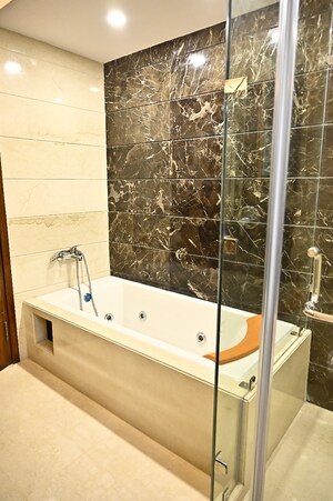 Attached Bathroom in 4 BHK Apartment at Greater Kailash I – for Sale