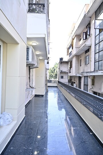 Balcony in 4 BHK Apartment at Greater Kailash I – for Sale