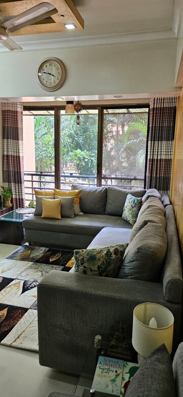 Living Room in 2 BHK Apartment at Hubtown Akruti Orchid Park, Sakinaka – for Rent