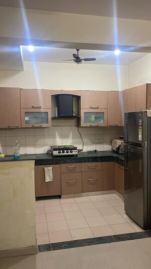 Kitchen in 3 BHK Apartment at Omaxe Heights, Sector 86 – for Rent