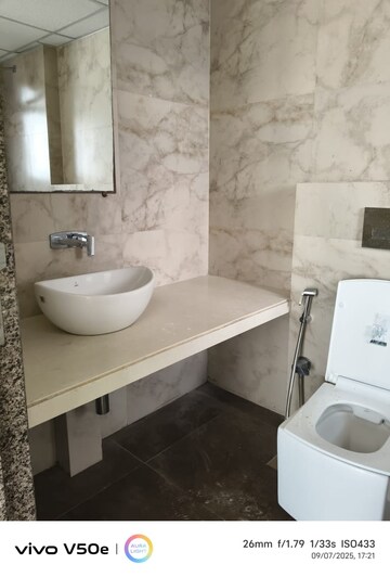 Bathroom in 2 BHK Apartment at Kanakia Silicon Valley, Powai – for Rent