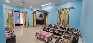 Bedroom in 3 BHK Apartment at GK Dwarka Sai Paradise, Pimple Saudagar – for Rent