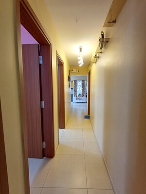 Building Lobby in 3 BHK Apartment at Bhartiya Nikoo Homes Phase 2, Thanisandra Main Road – for Sale