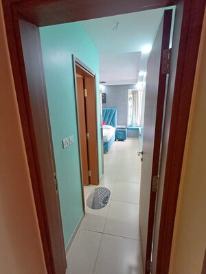 Building Lobby in 3 BHK Apartment at Bhartiya Nikoo Homes Phase 2, Thanisandra Main Road – for Sale