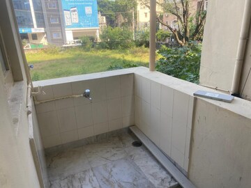 Balcony in 3 BHK Apartment at Sri Balaji Nilayam Madhapur, Madhapur – for Rent