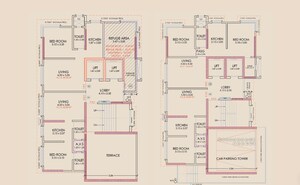 Floor Plan in 1 BHK Apartment at Brahma Aashirvad, Borivali West – for Sale