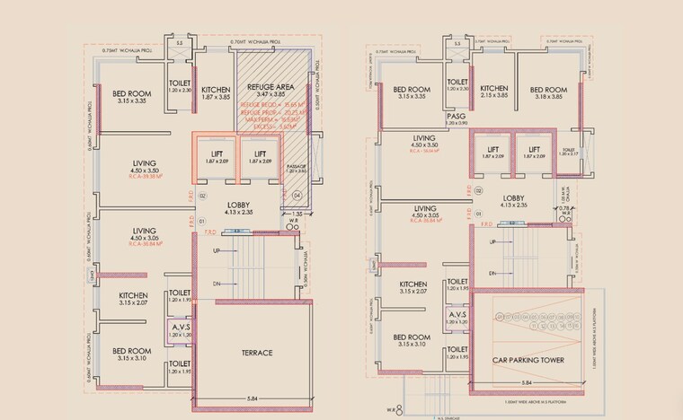 Floor Plan, brahma-aashirvad 1 Bedroom 397 Sq.Ft. Apartment In Borivali West Mumbai 9232767