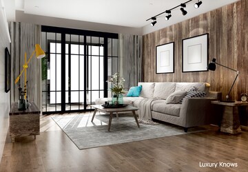 Living Room in 1 BHK Apartment at Brahma Aashirvad, Borivali West – for Sale
