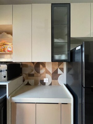 Kitchen in 2 BHK Apartment at Kanakia Rainforest, Andheri East – for Rent