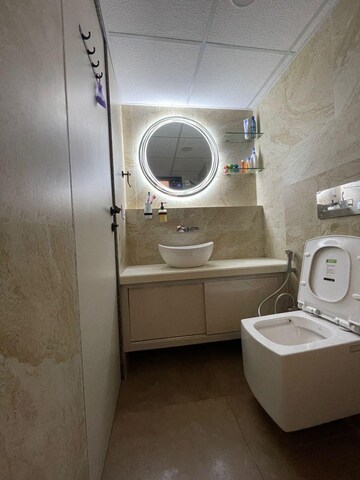 Bathroom in 2 BHK Apartment at Kanakia Rainforest, Andheri East – for Rent