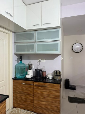 Kitchen in 3 BHK Apartment at Aparna Sarovar Grande, Nallagandla – for Rent