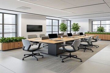 Team Area in  Office Space at Amar Business Park, Baner – for Rent