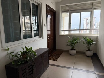 Living Room in 3 BHK Apartment at Aparna Sarovar Grande, Nallagandla – for Rent