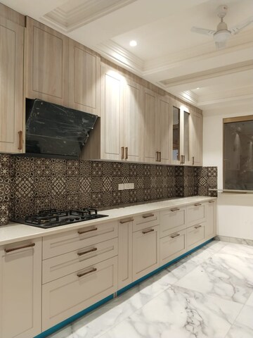 Kitchen in 4 BHK Builder Floor at RBC II, Sushant Lok I – for Sale