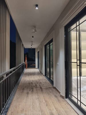 Balcony in 4 BHK Builder Floor at RBC II, Sushant Lok I – for Sale