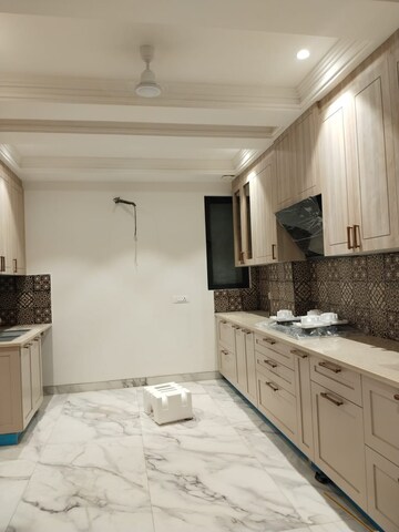 Kitchen in 4 BHK Builder Floor at RBC II, Sushant Lok I – for Sale