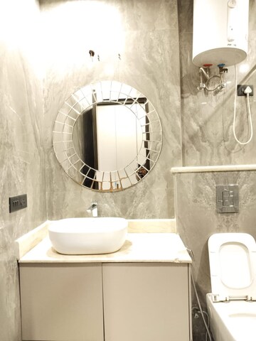 Bathroom in 4 BHK Builder Floor at Vipul Square, Sushant Lok I – for Sale