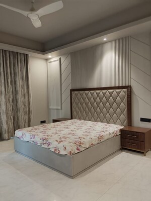 Bedroom in 4 BHK Builder Floor at Vipul Square, Sushant Lok I – for Rent