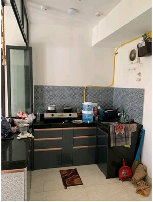 Kitchen in 1 BHK Apartment at Vijay Galaxy, Waghbil – for Rent