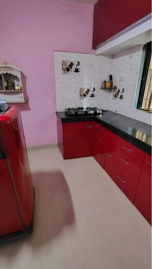 Kitchen in 2 BHK Apartment at Lodha Iris, Majiwada – for Sale