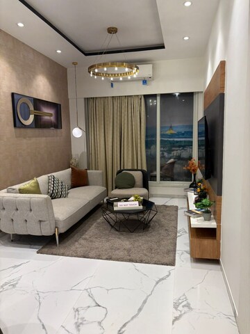 Living Room in 2 BHK Apartment at Ruparel Mumbai XL, Kandivali West – for Sale