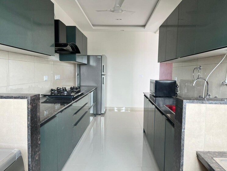 Kitchen, lnt-raintree-boulevard 3 Bedroom 1655 Sq.Ft. Apartment In Hebbal Bangalore 9232946