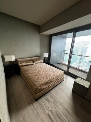 Bedroom in 4 BHK Apartment at Lodha World View, Worli – for Rent