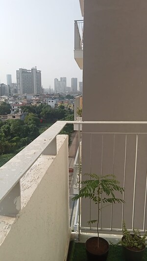 Balcony in 2 BHK Builder Floor at Uday Arden 45, Sector 45 – for Rent