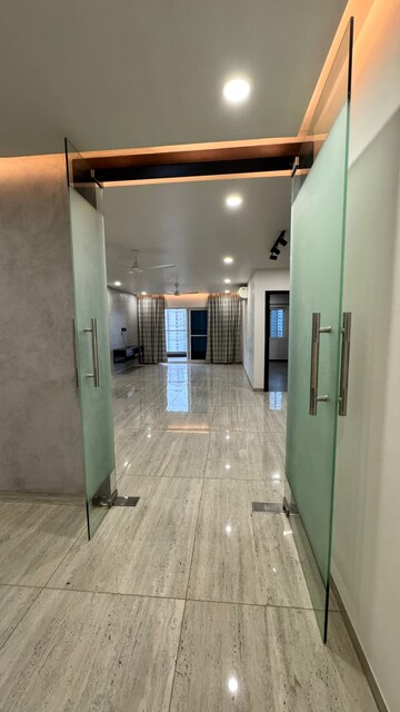 Building Lobby in 3 BHK Apartment at Rajapushpa Eterna, Nanakramguda – for Rent
