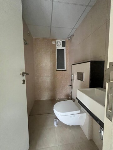 Bathroom in 3 BHK Apartment at Godrej Green Vistas, Mahalunge – for Rent