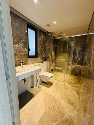 Kitchen in 4 BHK Apartment at Rustomjee Crown, Prabhadevi – for Rent