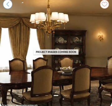 Living Room in 4 BHK Apartment at Bund Garden – for Sale