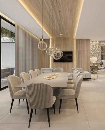Living Room in 3 BHK Apartment at Mahavir Enclave 1 – for Sale