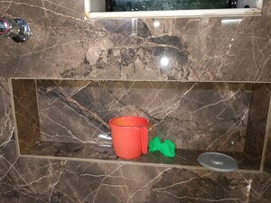 Bathroom in 1 BHK Apartment at Pratap Tower, Uthalsar – for Rent