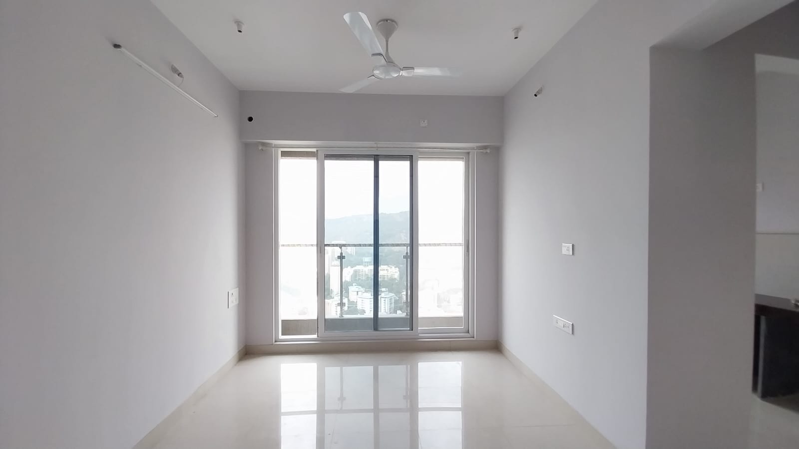 1 BHK + Pooja Room,Extra Room 456 Sq.Ft. Apartment in Ashar Edge