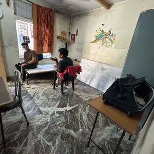 Bedroom in 1 BHK Builder Floor at Kotla Mubarakpur – for Rent