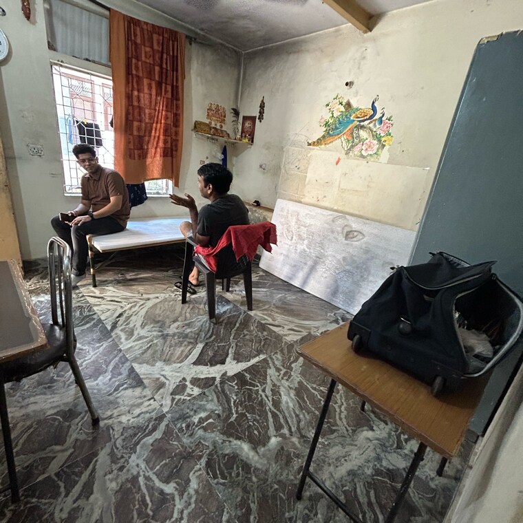 Bedroom, kotla mubarakpur 1 Bedroom 450 Sq.Ft. Builder Floor In Kotla Mubarakpur Delhi 9233206