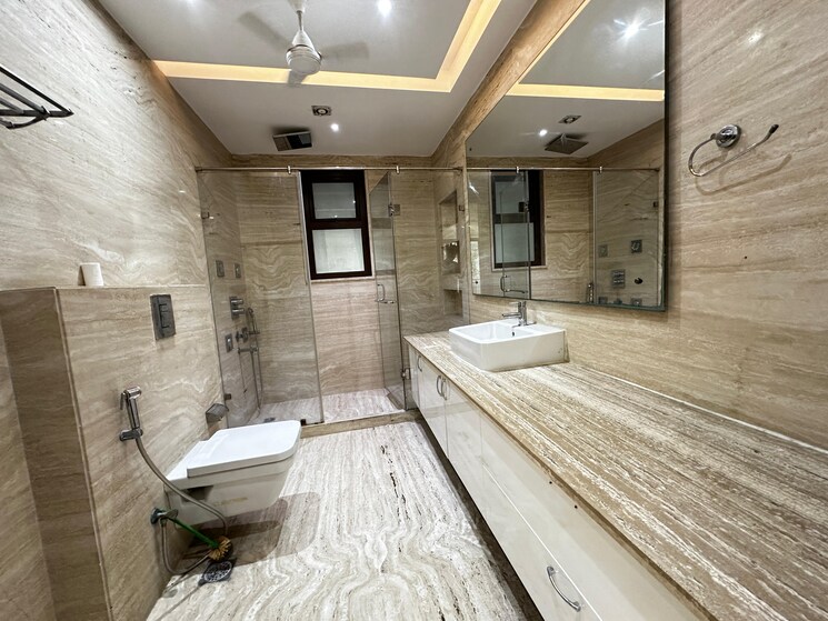 Bathroom, maharani bagh 4 Bedroom 4500 Sq.Ft. Penthouse In Maharani Bagh Delhi 9233215