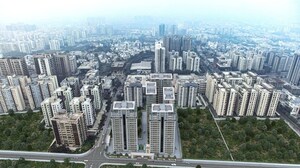 3 BHK Apartment – Exterior View View at Vip Road Vesu - for Sale