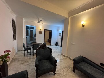 Living Room in 3 BHK Apartment at Omkar Royal Nest, Tech Zone 4 Greater Noida – for Rent