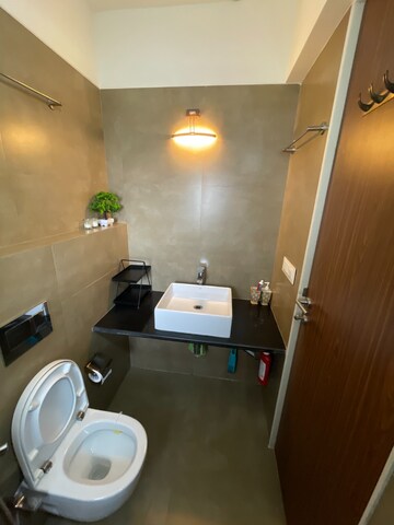 Bathroom in 2 BHK Apartment at Kanakia Hollywood, Versova – for Rent