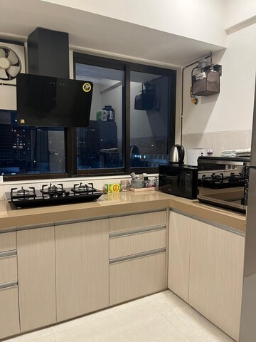 Kitchen in 2 BHK Apartment at Kanakia Hollywood, Versova – for Rent