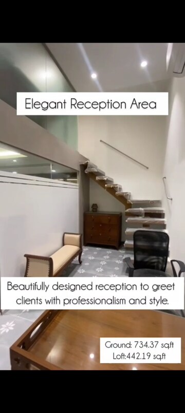 Staircase in  Office Space at Parinee I, Andheri West – for Sale