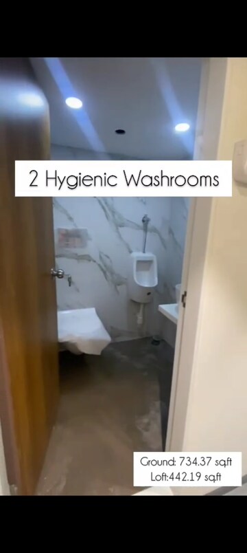 Bathroom in  Office Space at Parinee I, Andheri West – for Sale