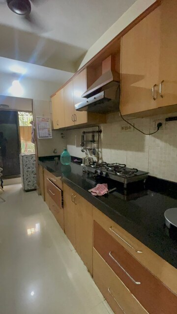 Kitchen in 2 BHK Apartment at Juhu Natraj CHS, Vile Parle West – for Rent