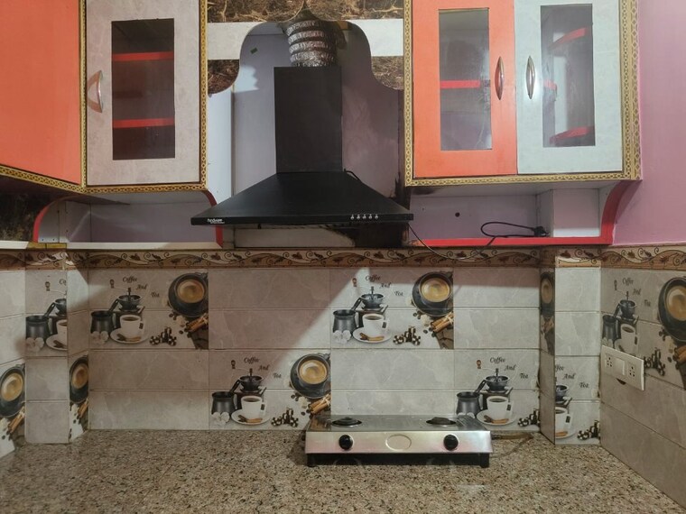 Kitchen, dwarka mor 1.5 Bedroom 520 Sq.Ft. Independent House In Dwarka Mor Delhi 9233309