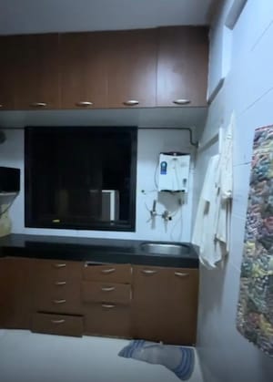 Kitchen in 1 BHK Apartment at Nalanda CHS Malad , Malad West – for Rent