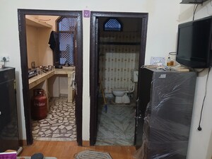 Living Room in 1 RK Builder Floor at Sector 13 – for Rent