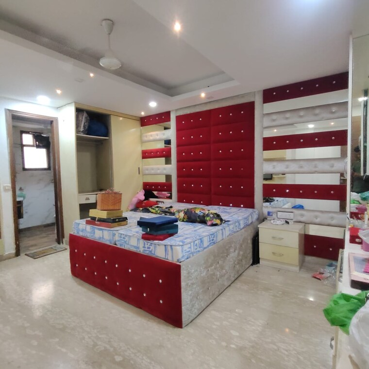 Bedroom, malviya nagar 3 Bedroom 2700 Sq.Ft. Builder Floor In Malviya Nagar Delhi 9233374